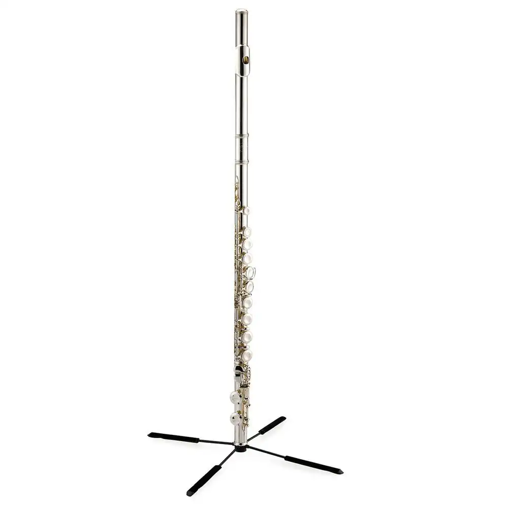 Hercules Travlite Pocket Musical Stand/Holder for Wind Instrument/Flute Black