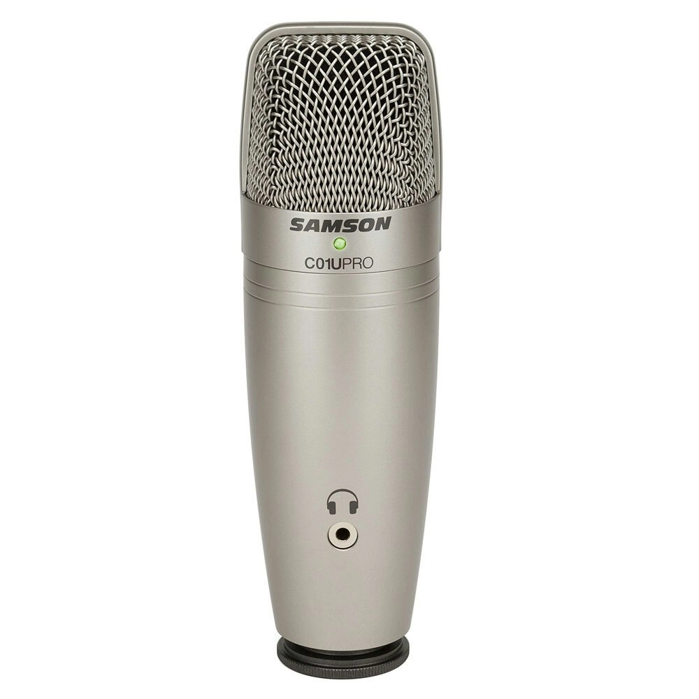 Samson USB Studio C01U Podcast Recording Microphone Professional Mic w/Stand SL