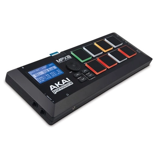 Akai Professional MPX8 8-Pad SD Drum MIDI Sampler Pad Controller w/ USB Black