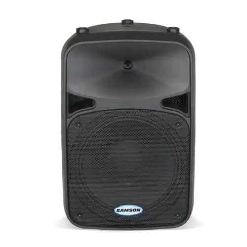 Samson 400W 2-Way Passive 54cm Floor Speaker/Loudspeaker PA Audio System Black