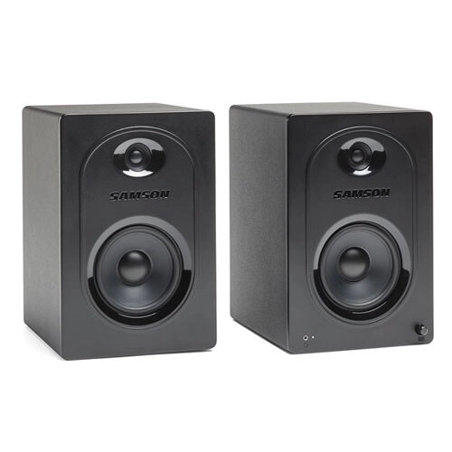 2PK Samson Audio 27cm Mediaone Powered Studio Monitors Active/Passive Speakers