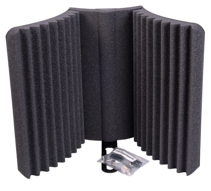 Auralex MudGuard 40x35cm Shield Recording Isolation Foam for Microphone Charcoal