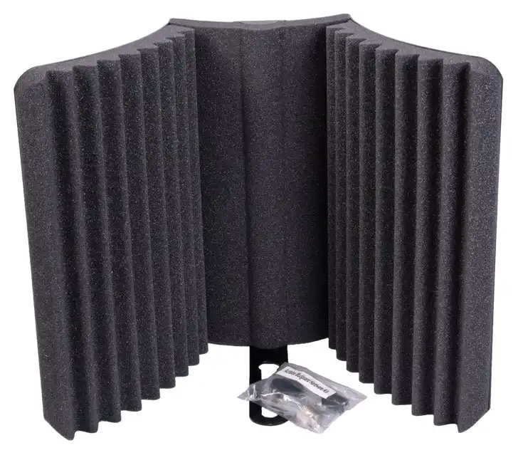 Auralex MudGuard 40x35cm Shield Recording Isolation Foam for Microphone Charcoal