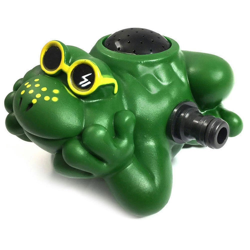 Frog Sprinkler Attachment Water Garden Gardening Lawn Yard Decorative Plastic