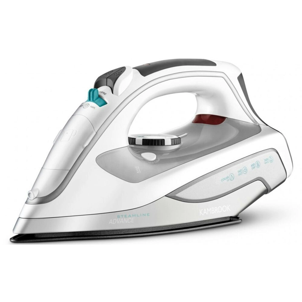 Kambrook Steamline FabriGlide Soleplate 2400W 360ml Advance Corded Steam Iron