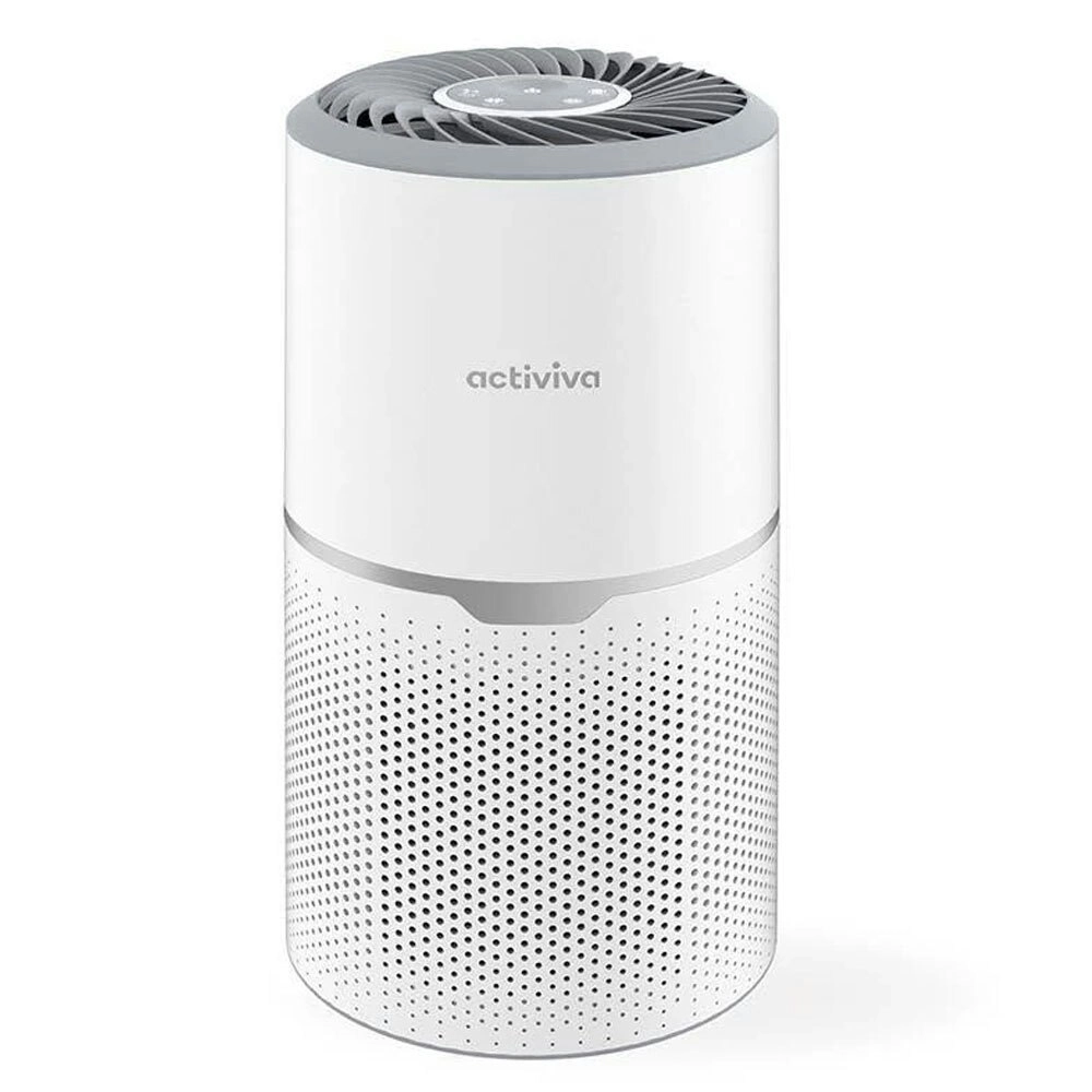 Activivia True HEPA Filter Air Purifier 25sqm Pollen/Dust/Allergens Cleaner WHT