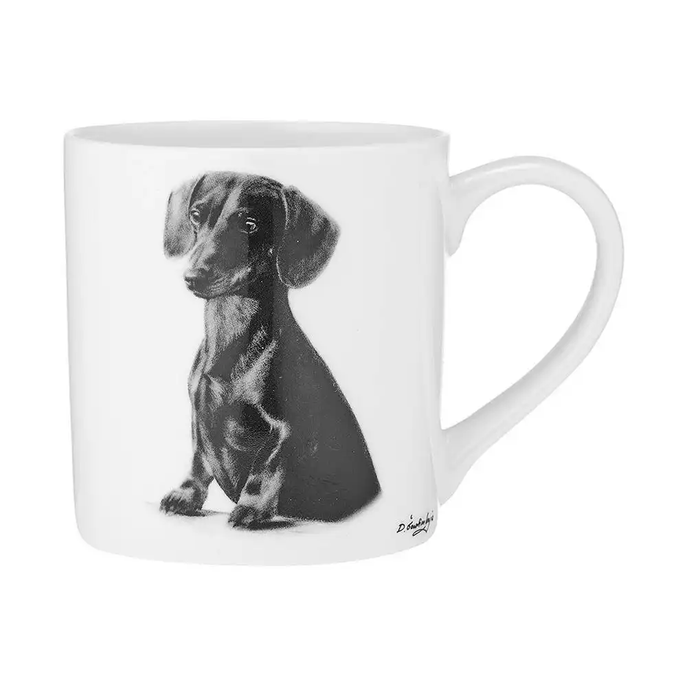 Ashdene Delightful Dogs Dachshund City 330ml Fine Bone Coffee/Tea Drinking Mug