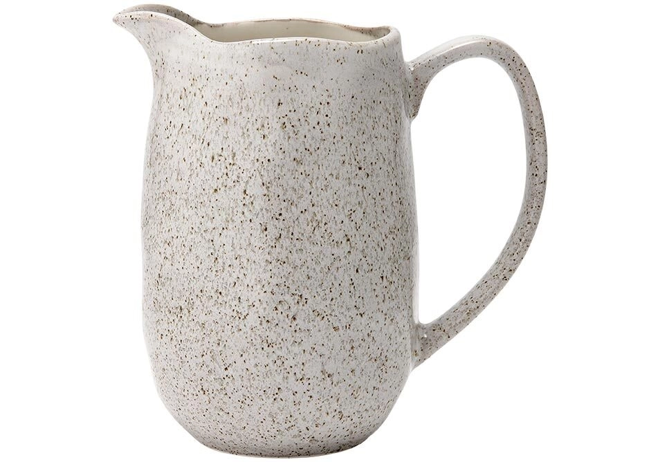 Ladelle Artisan 11.8cm Water/Juice/Beverage Porcelain 1350ml Jug Pitcher Grey