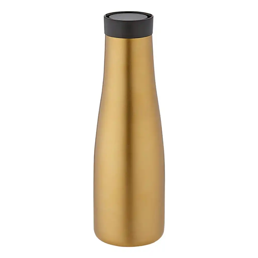 Tempa Sawyer Brushed 500ml Insulated Stainless Steel Drink/Water Bottle Gold