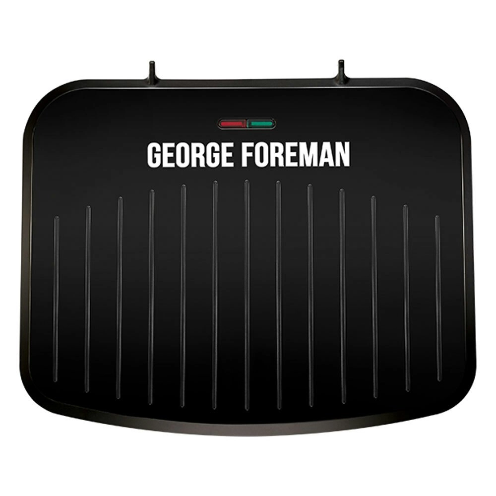 George Foreman 33cm Fit Electric Griller Press Medium Non Stick Food Cooking