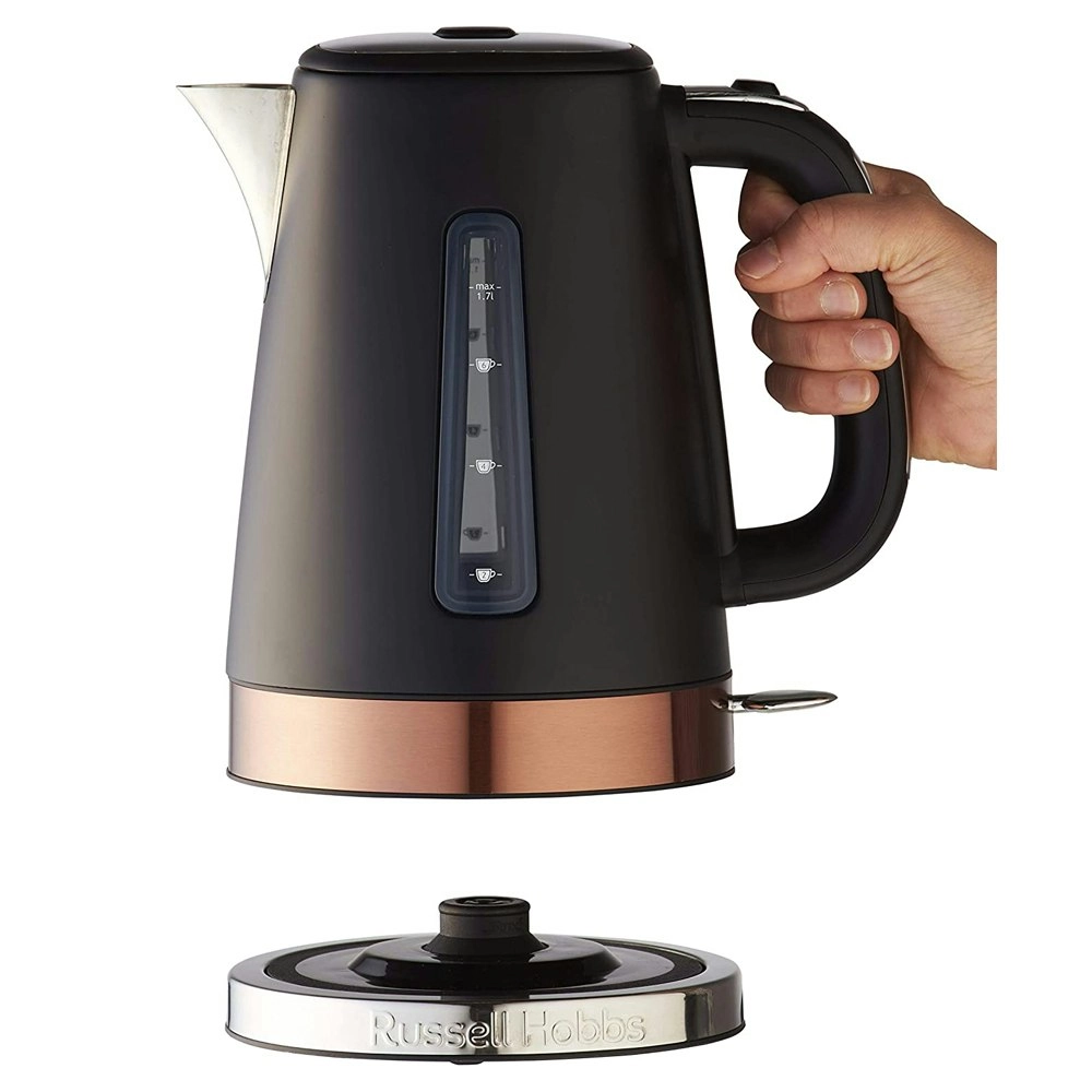 Russell Hobbs RHK92COP Electric Brooklyn 1.7L Kettle Water Boiler Jug Copper