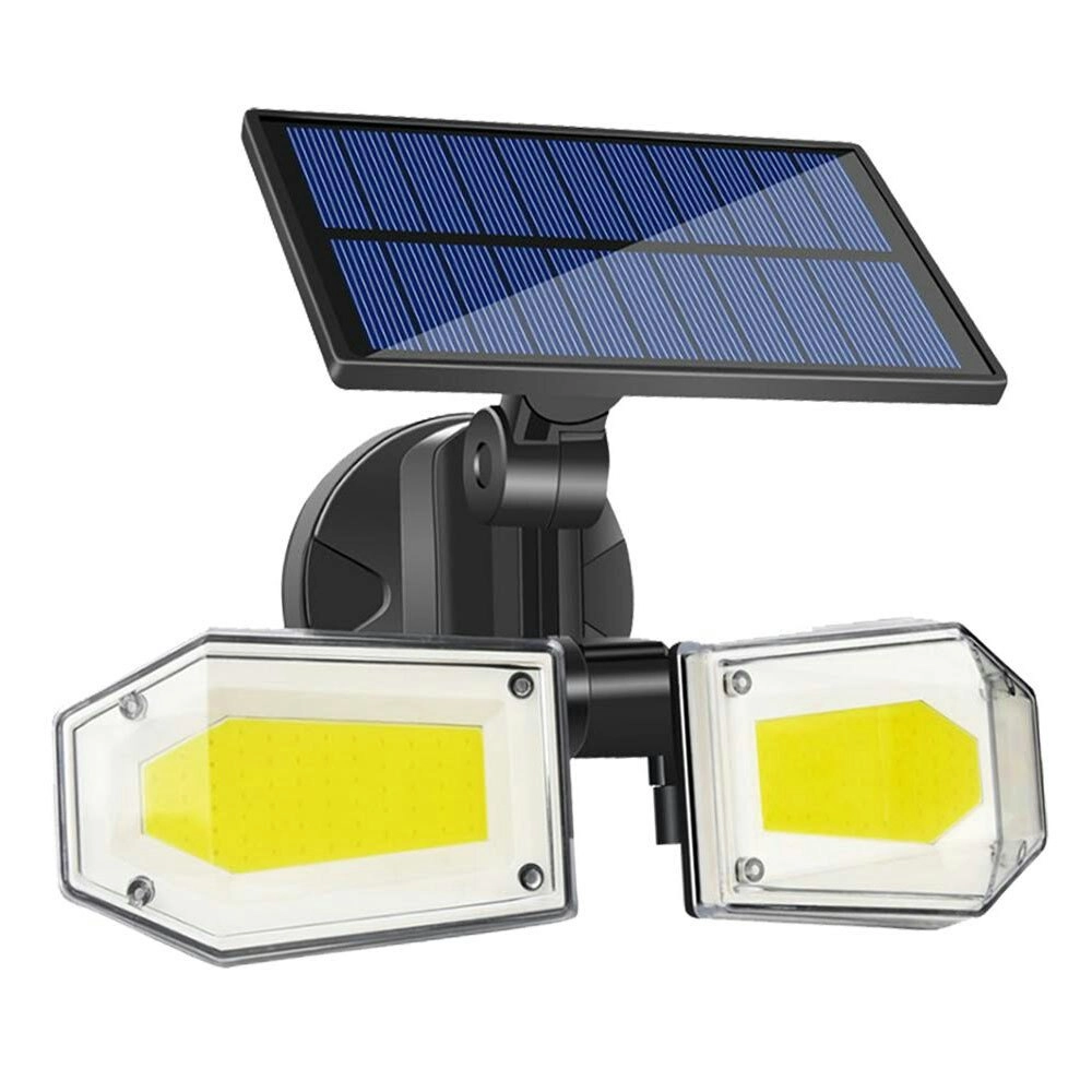 Sansai Solar Power LED Sensor Light Outdoor Motion Activated 2400mAh 3 Modes