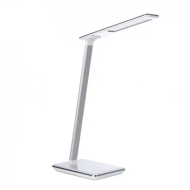 Simplecom 25cm EL818 Dimmable 5W LED Desk Lamp Light w/ Wireless Charger Base