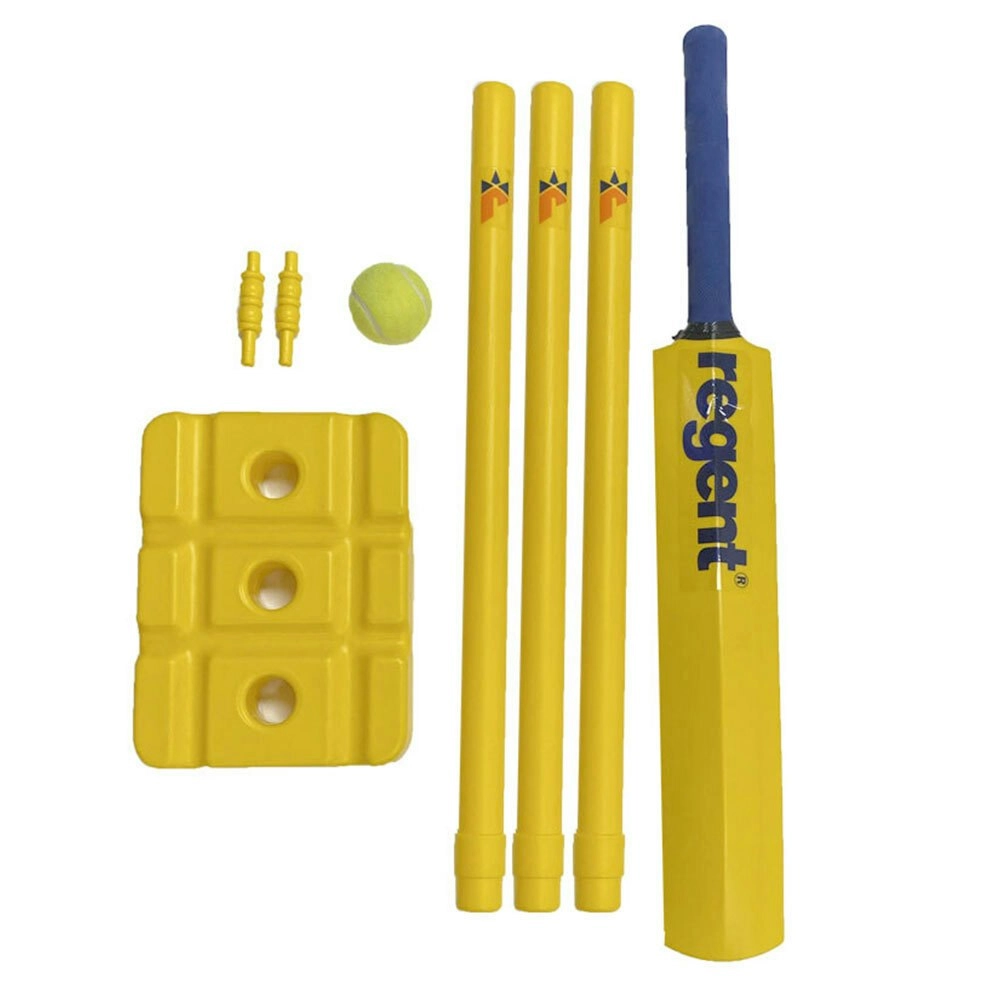 Regent Cricket Ball/Bat/Wickets Set w/ Bag Kids 3y+ Sports Outdoor Fun Beach