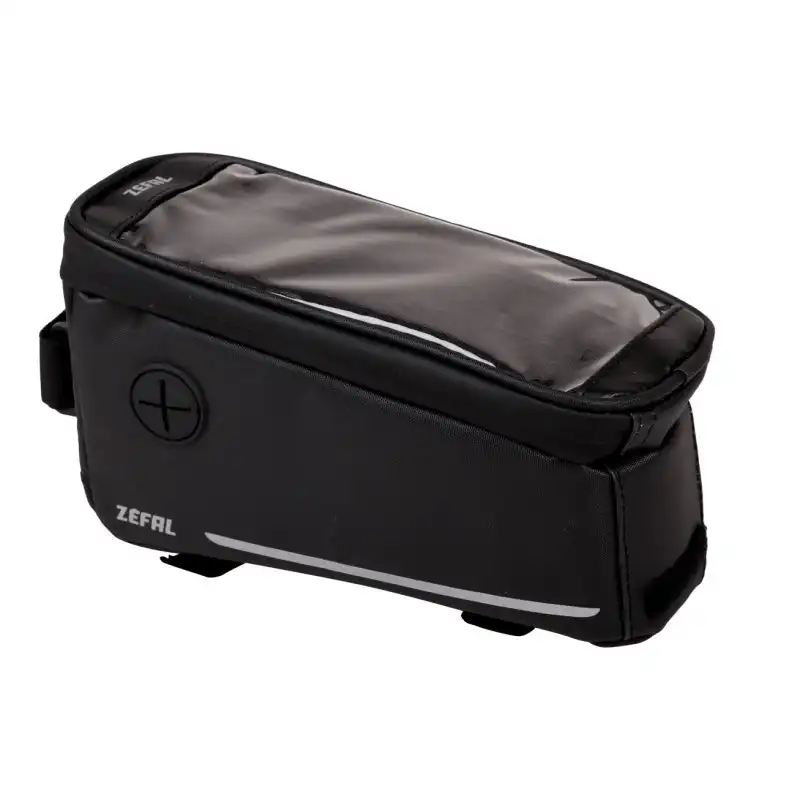 Zefal T2 Bicycle Console Pack/Bag Large Mount Bike Frame w/Phone Holder Black