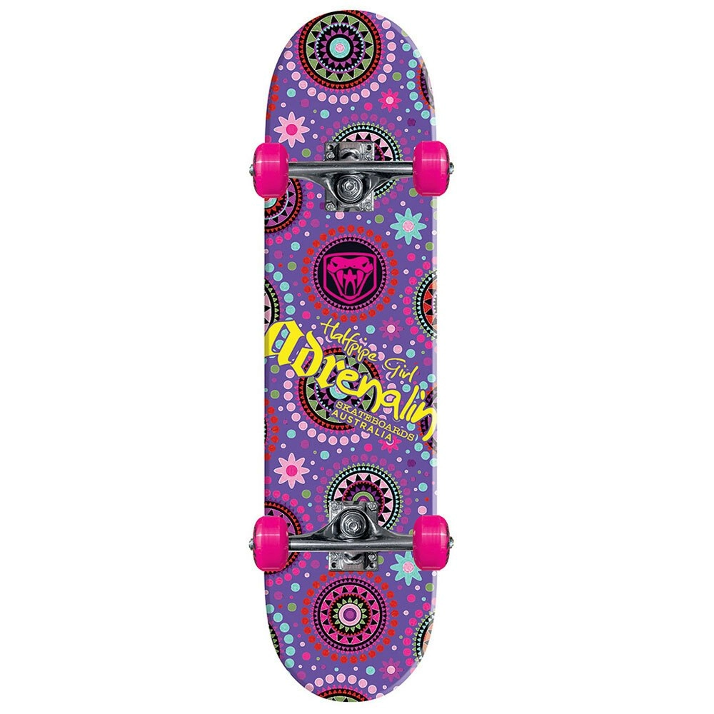 Adrenalin 79cm Halfpipe Girls/Teens/Adults/Children Outdoor Sport Skateboard