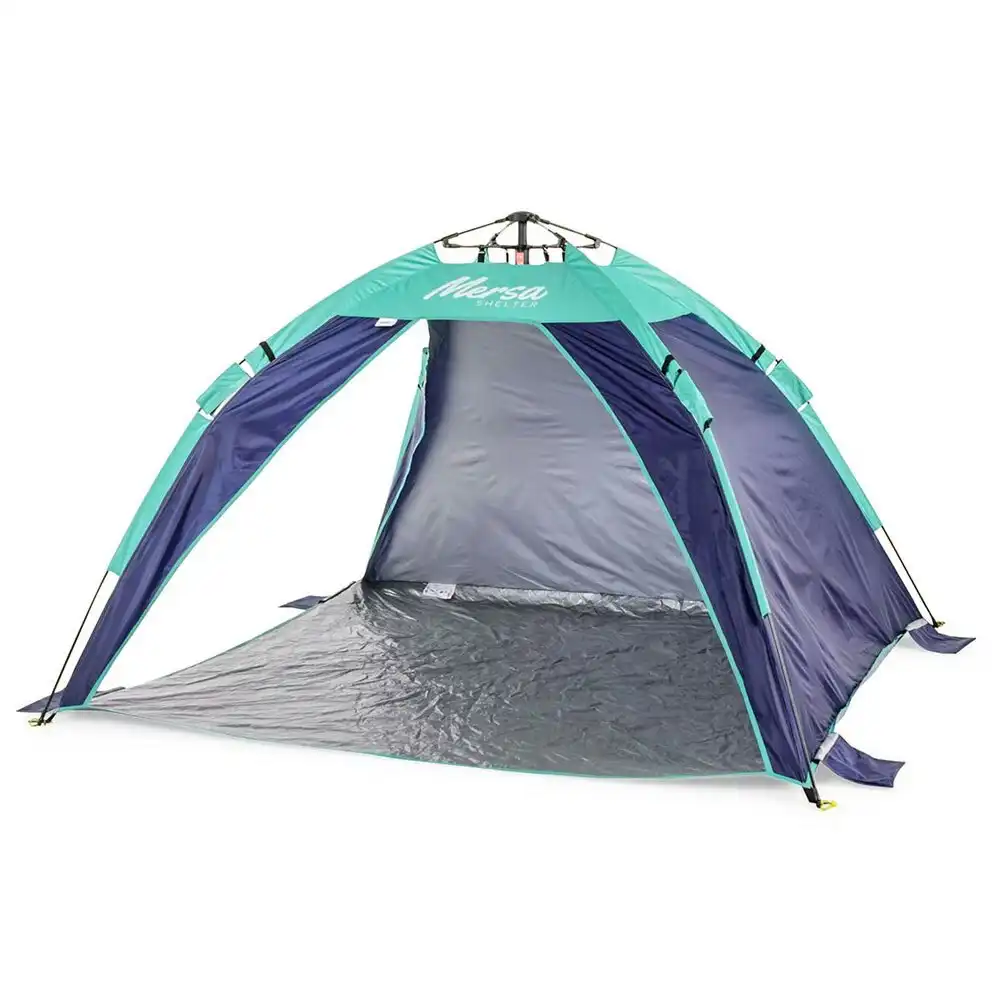 Life! Mersa 200x130cm UPF50+ Sun Beach/Outdoor Zip Door Lightweight Shelter Tent