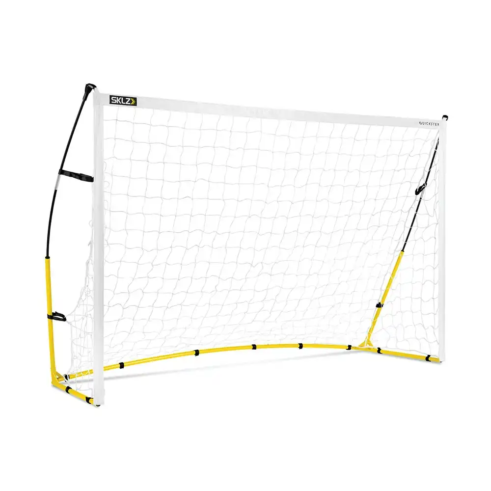 SKLZ 8' Quickster Lightweight Easy Setup Portable Soccer Training Goal/Net