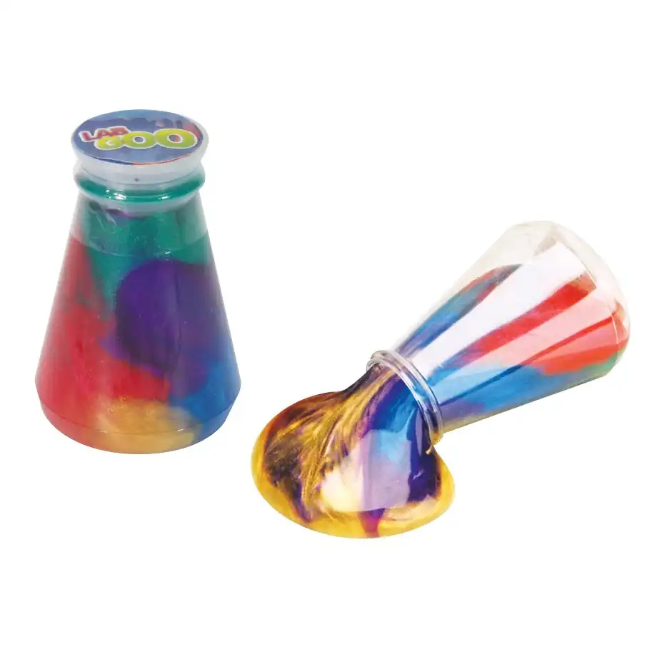 Fumfings Novelty Rainbow Slime in Flask 8cm Fun Stretch Play 3y+ Kids/Children