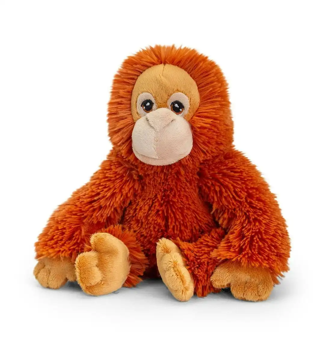 Keeleco 18cm Orangutan Kids/Children Animal Soft Plush Stuffed Toy Red 3y+