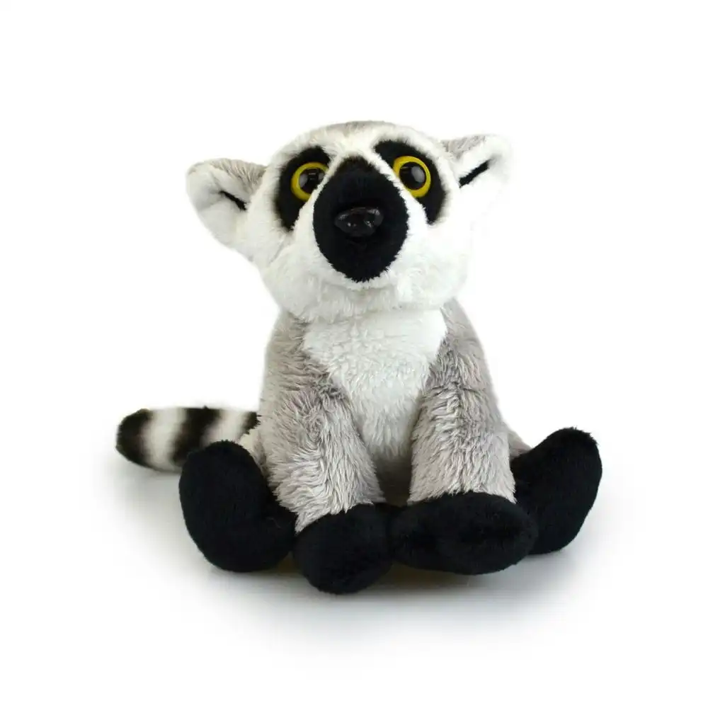 Lil Friends 15cm Lemur Kids/Children/Toddler Soft Plush Animal Toy Grey 3y+