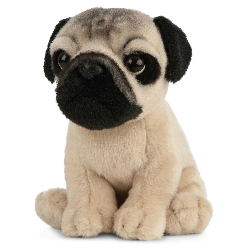 Living Nature Pug Puppy 16cm Soft Stuffed Animals Toys Baby/Infant/Children 0m+