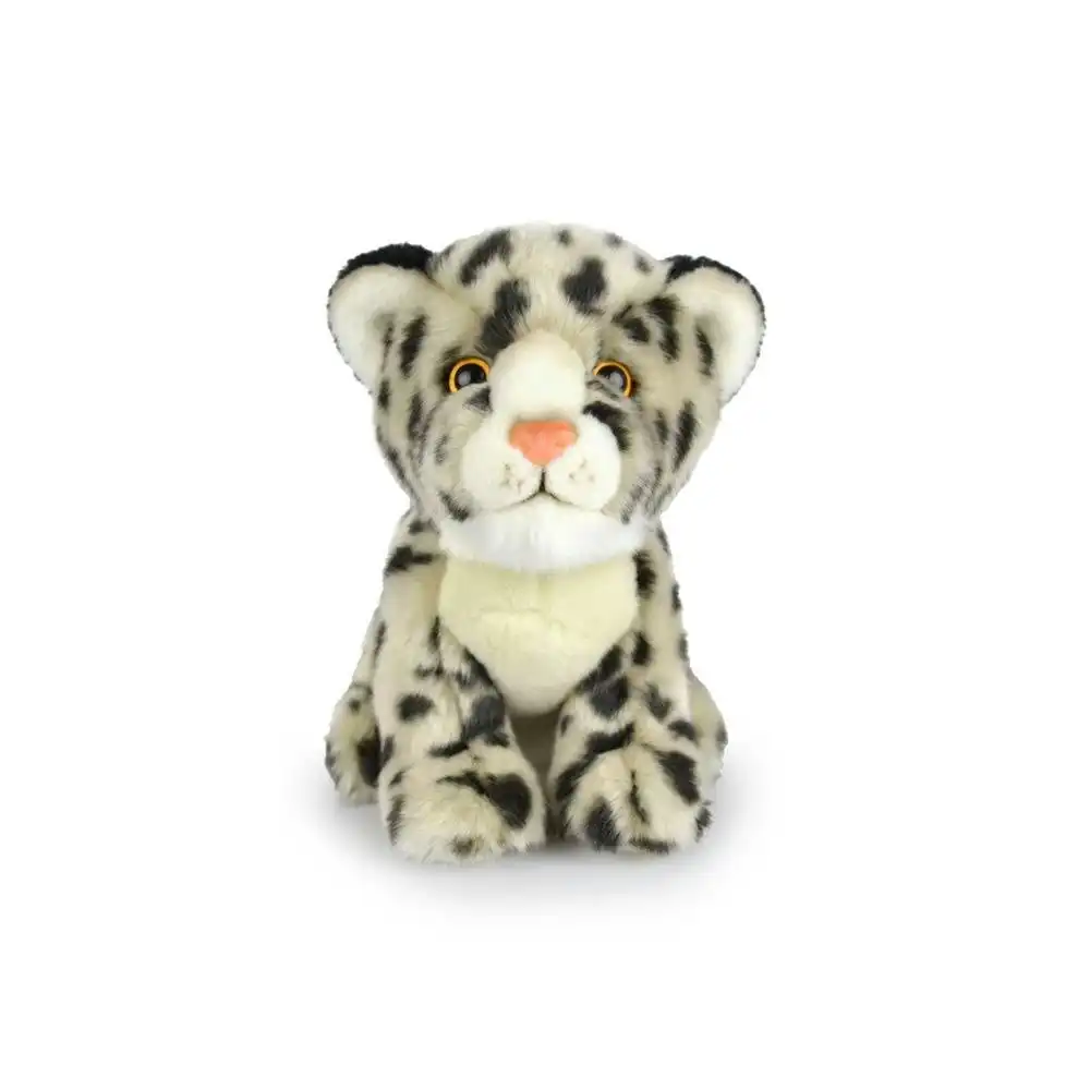 Korimco 18cm Lil Friends Snow Leopard Kids Soft Plush Stuffed Toy Beige 3y+