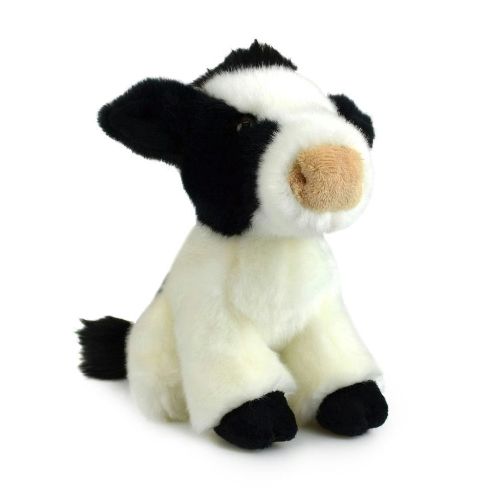 Lil Friends 18cm Cow Soft Animal Plush Stuffed Toy Kids/Children 3y+ Black