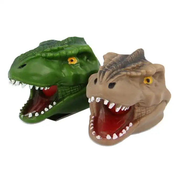 2x Fumfings Novelty Bubble Tongue Dinosaurs 8cm Animal Fun Play Toys Kids Assort