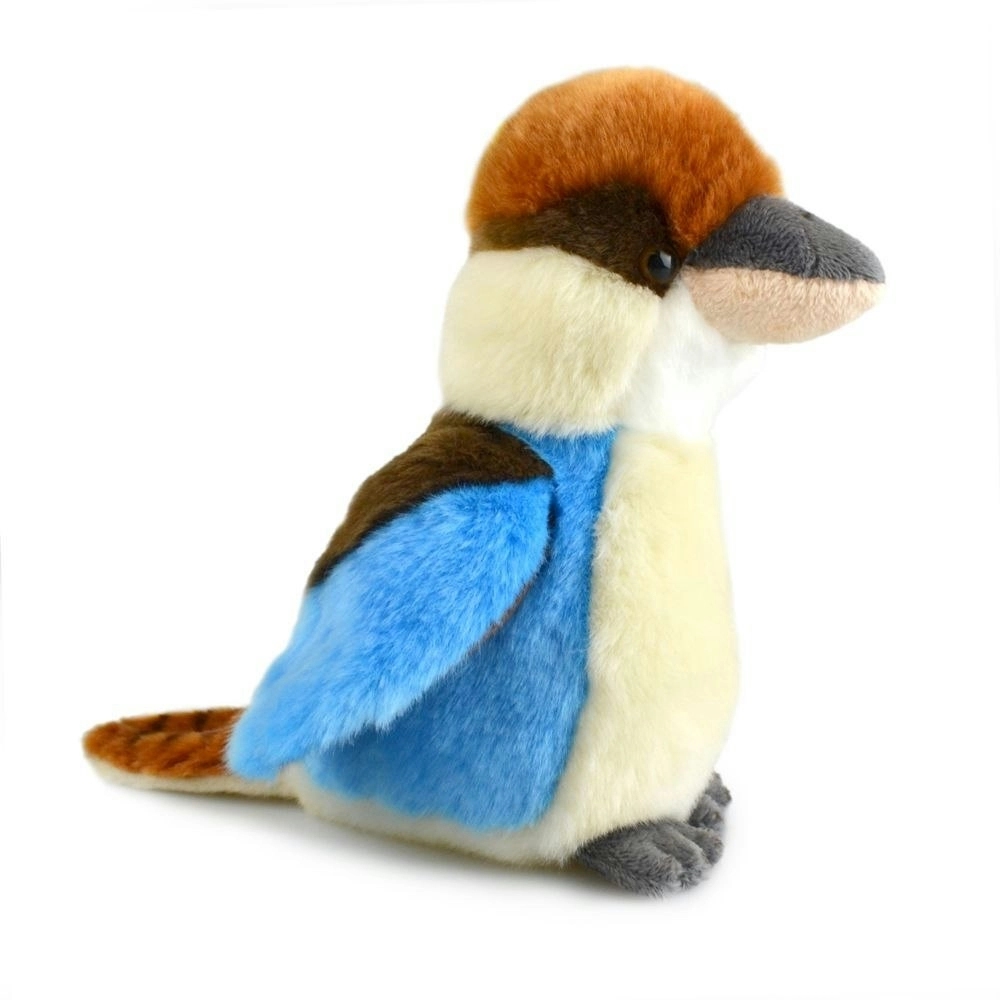 Lil Friends 18cm Kookaburra Kids/Children/Toddler Soft Plush Toy Blue 3y+