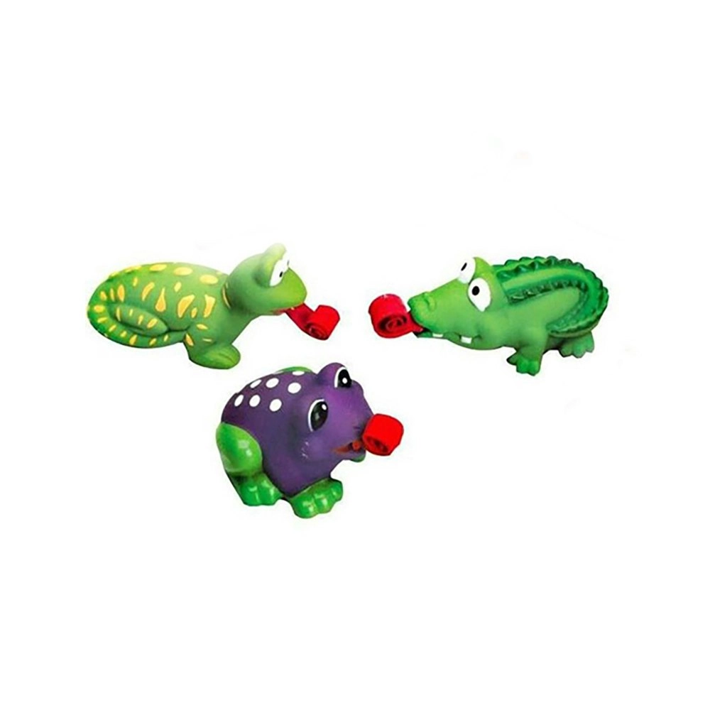 3x Fumfings Novelty 6-8cm Long Tongue Creatures Fun Toys 3y+ Kids/Children Asst