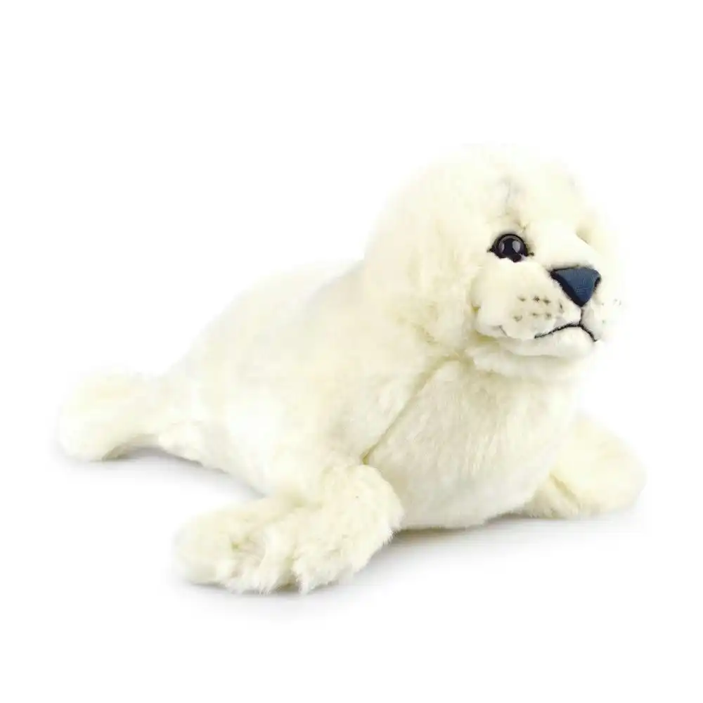 Korimco 35cm Sidney Seal Kids/Toddler Soft Animal Plush Stuffed Toy 3y+ White