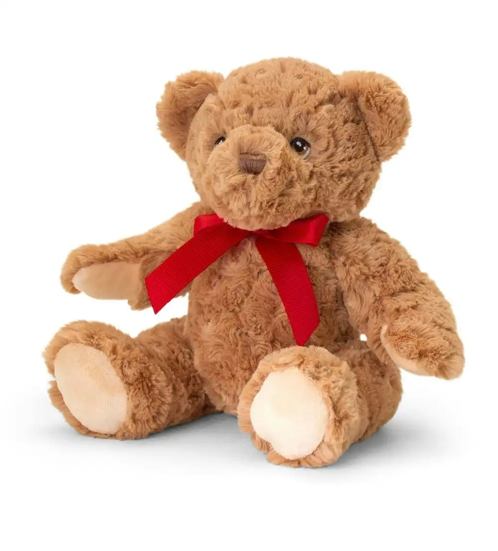 Korimco Keeleco Teddy Bear Kids/Children 20cm Soft Plush/Stuffed Toys 3y+ Brown