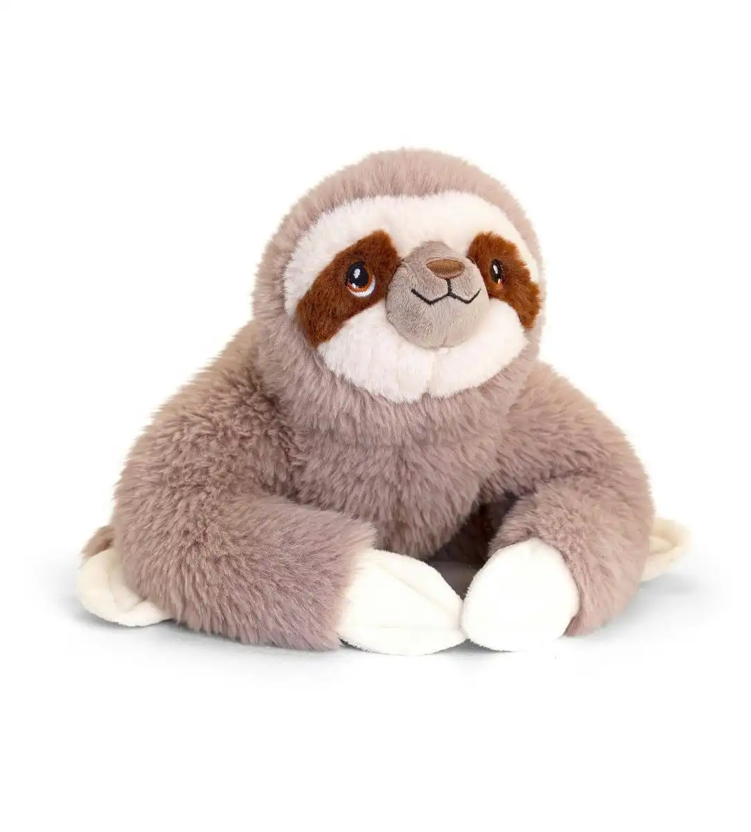 Keeleco 25cm Sloth Kids/Children Animal Soft Plush Stuffed Toy Brown 3y+