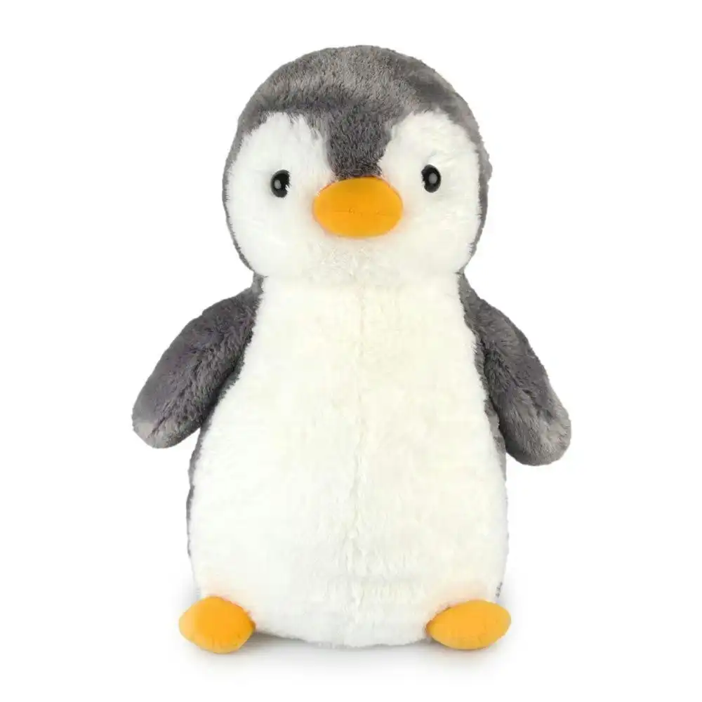 Korimco 50cm Penguin Kids/Toddler Soft Animal Plush Stuffed Toy 3y+ Grey