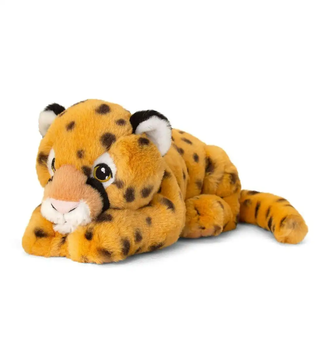 Keeleco 35cm Cheetah Kids/Children Animal Soft Plush Stuffed Toy Brown 3y+