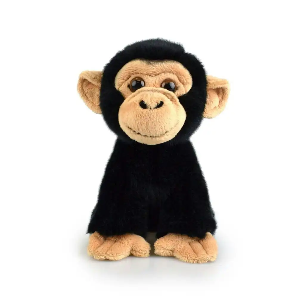 Lil Friends 18cm Chimp Kids/Children/Toddler Soft Plush Animal Toy Black 3y+