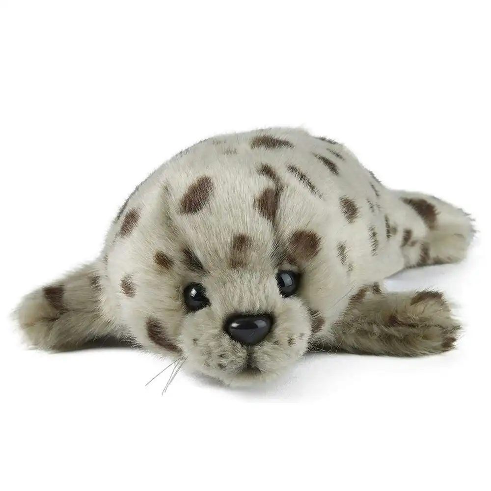 Living Nature Common Seal Pup 22cm Soft Stuffed Animal Plush Toy Infant/Baby 0m+
