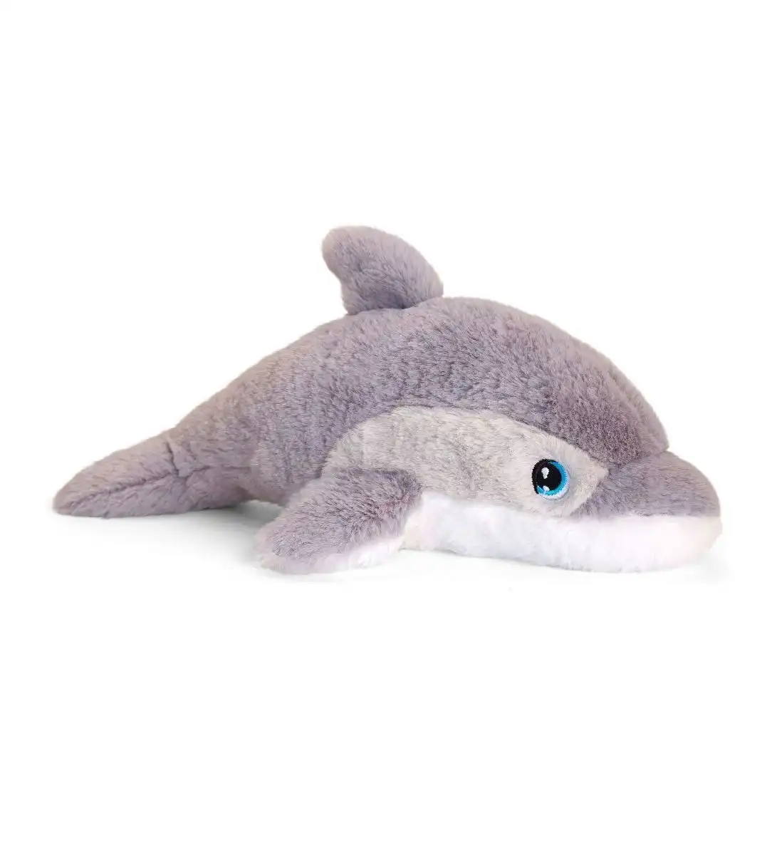 Keeleco 25cm Dolphin Kids/Toddler Soft Animal Plush Stuffed Toy 3y+ Grey