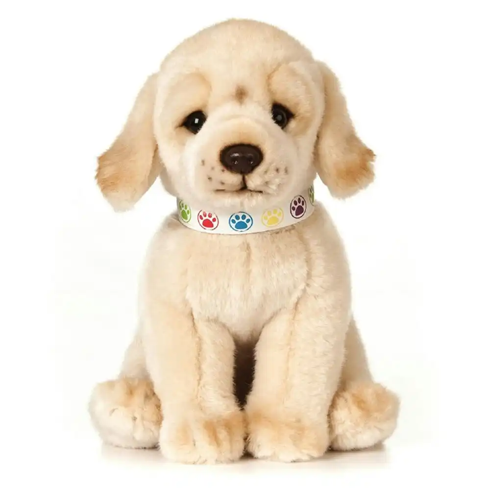 Living Nature Giant Golden Labrador Puppy 24cm Dog Stuffed Toys Baby/Infant 0m+