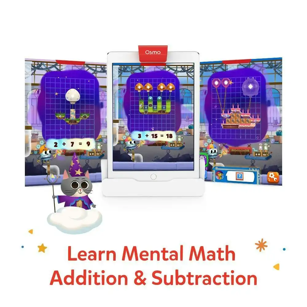Osmo Maths Wizard and the Amazing Airships Educational Game Kids/Child 6-8y Toy