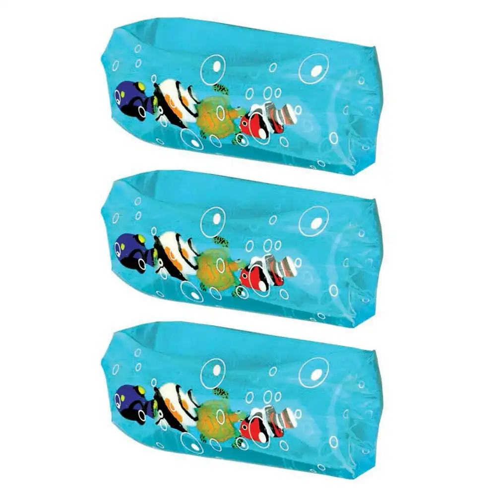 3x Fumfings Novelty Sealife Water Snake Fun Squeeze 10cm Animal Toys 3y+ Child