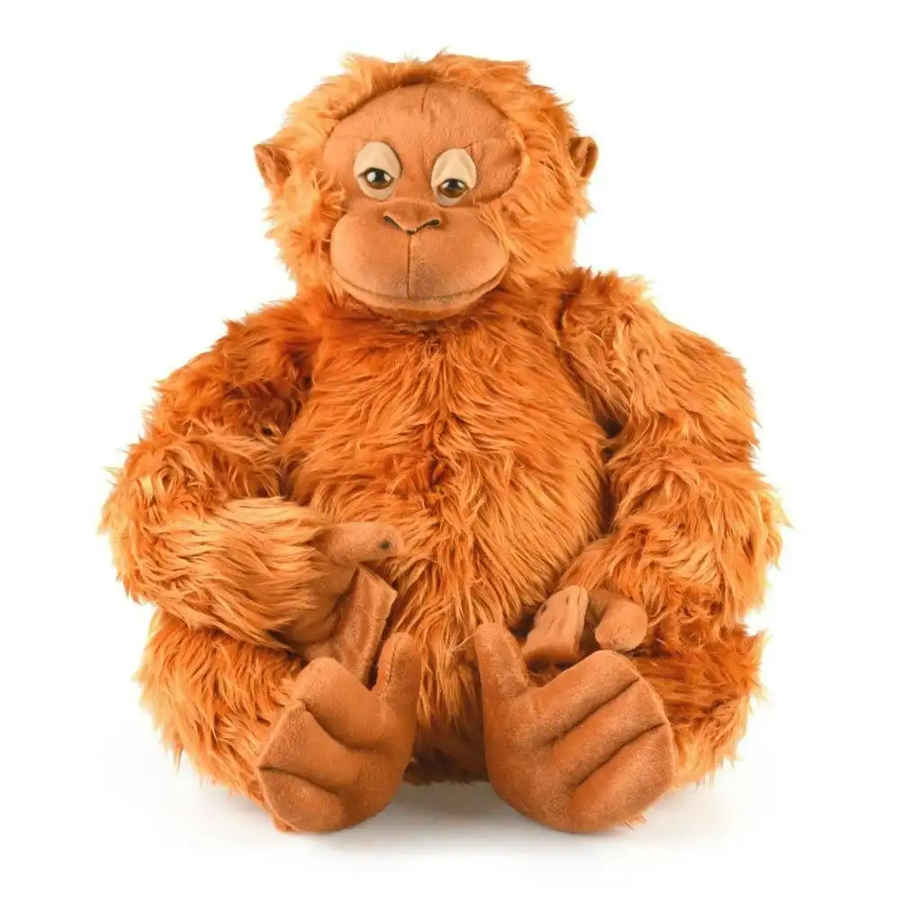 Korimco 48cm Owen Orangutan Kids/Children Animal Soft Plush Stuffed Toy Red 3y+