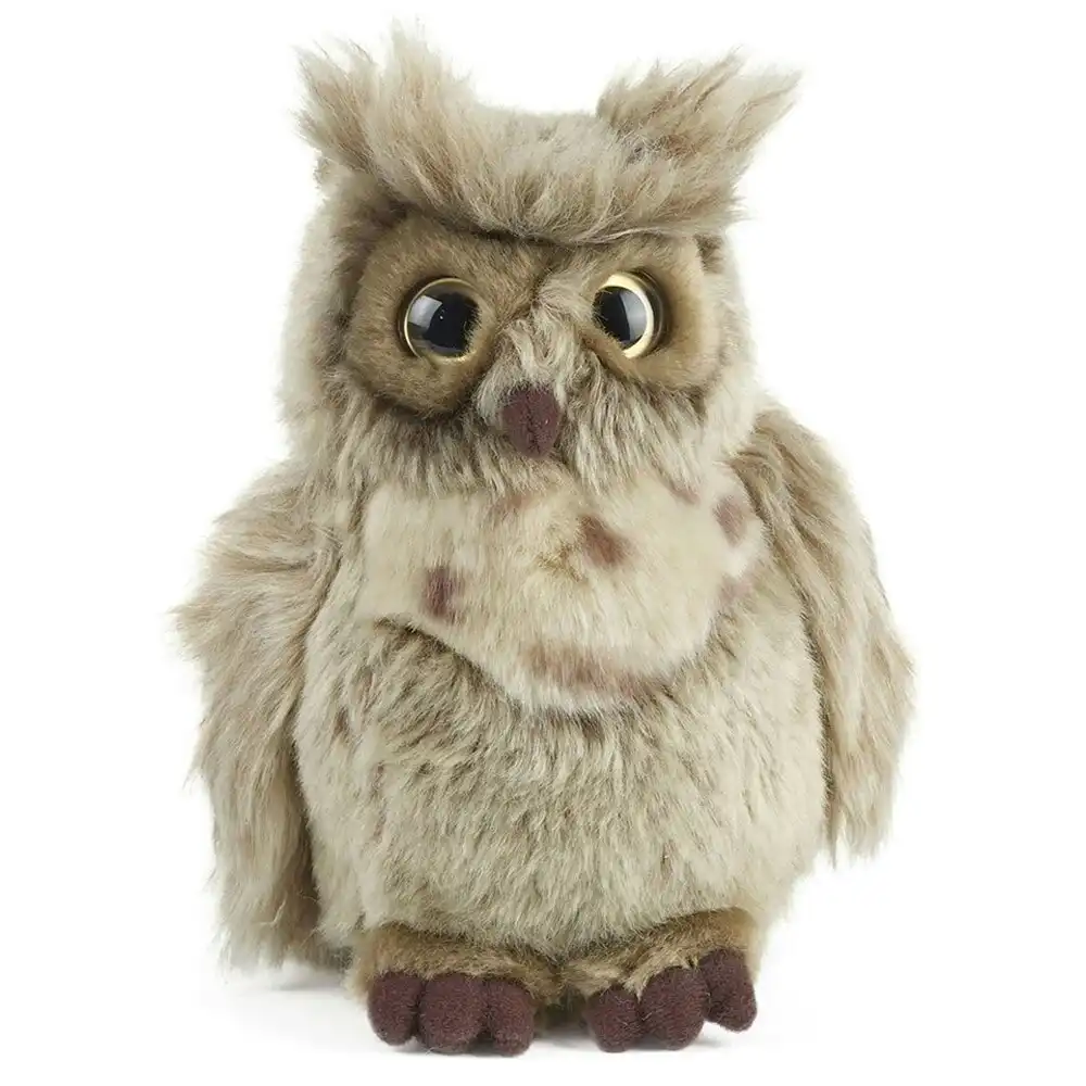 Living Nature Med BR Owl 17cm Stuffed Animals Plush Children/Baby/Infant 0m+ Toy