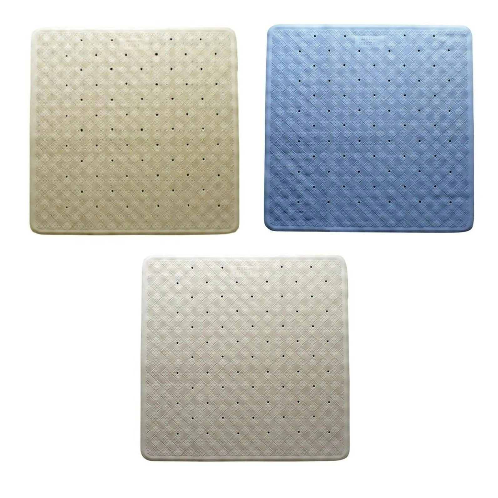 RUBBER SHOWER MAT - 53 x 53cm