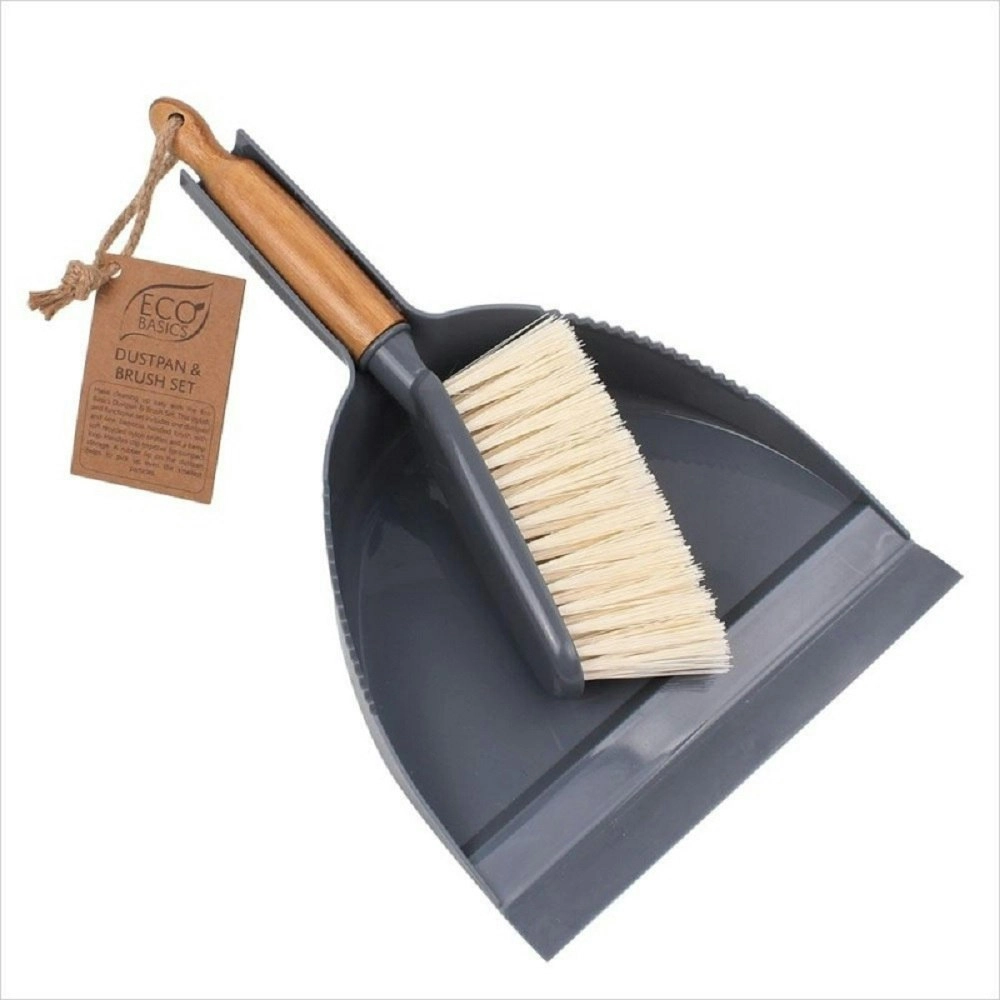 White Magic Eco Basics Dustpan And Brush Set