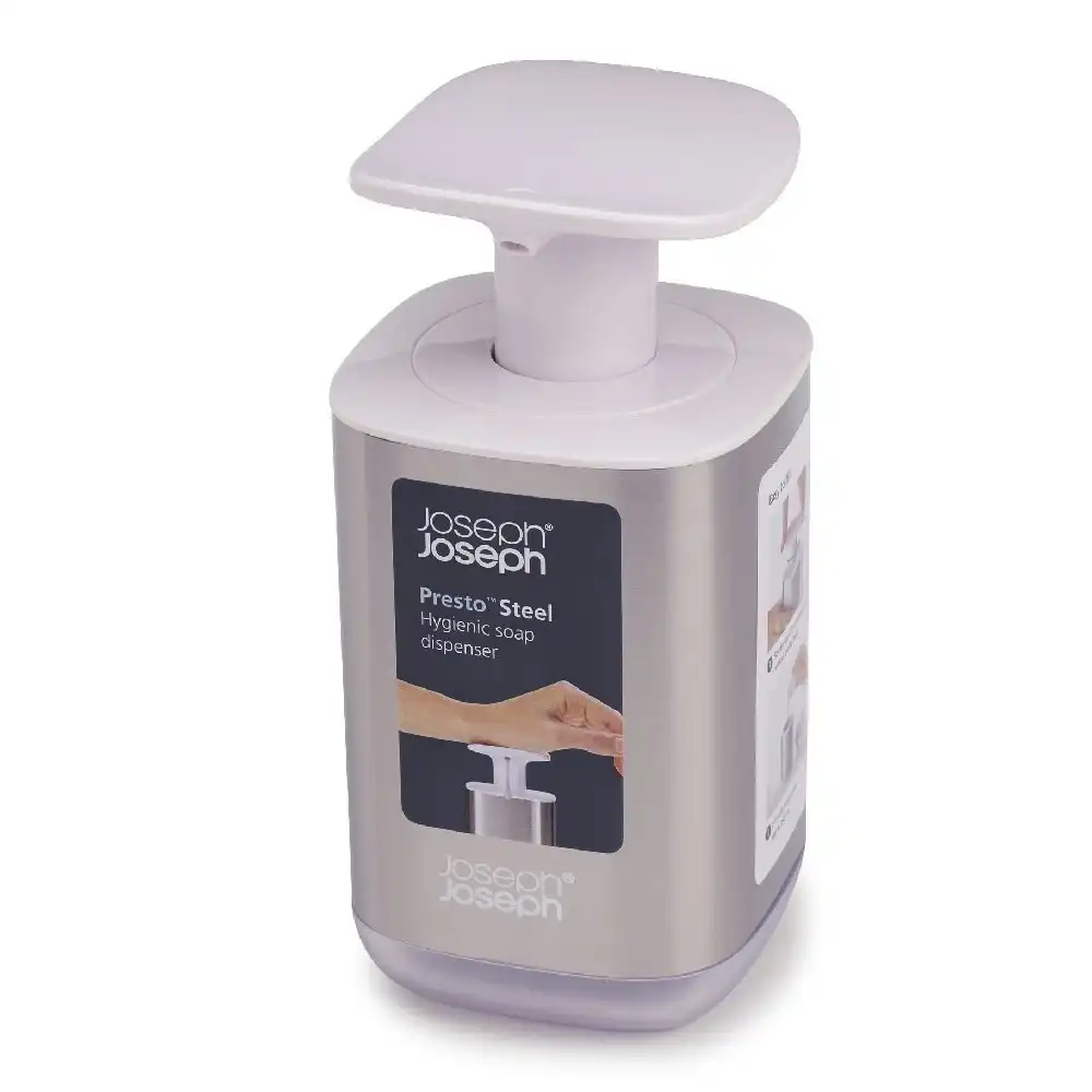 Joseph Joseph Presto Stainless Steel Soap Dispenser