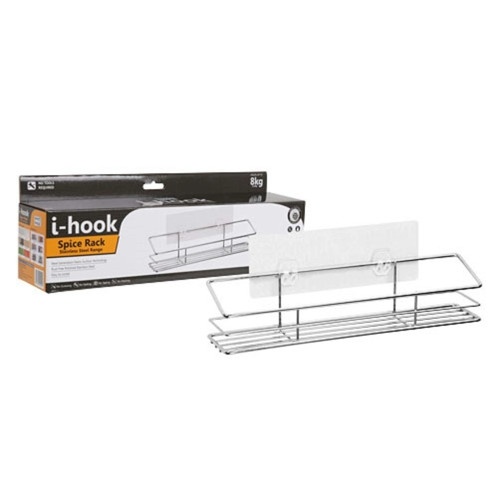 I-Hook STAINLESS STEEL KITCHEN SPICE RACK