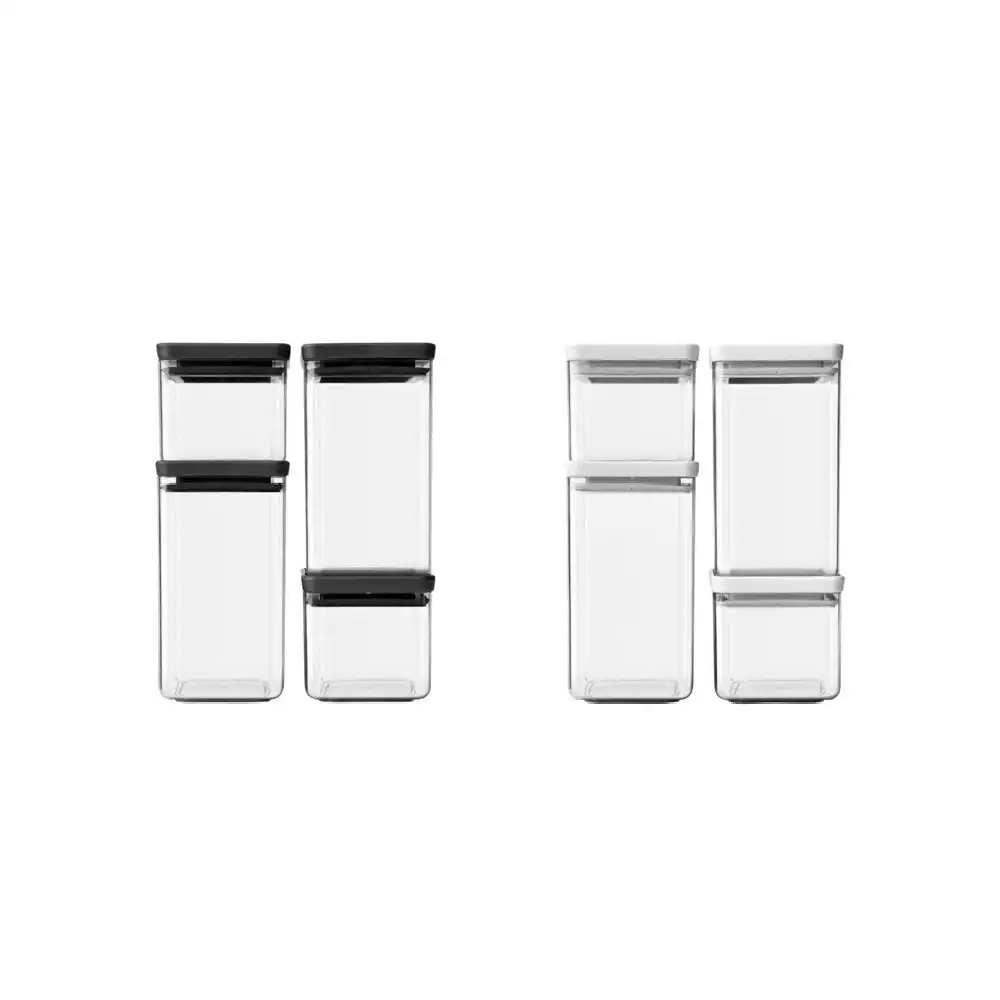 Brabantia Stackable Storage Canisters   Set Of 4