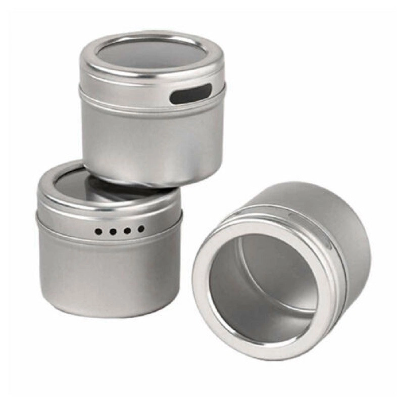 Appetito Magnetic Spice Cans Set Of 5